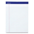 Ampad Perforated Writing Pads, Wide/Legal, 8.5 x 11.75, 50 Sheets, PK12 20-360